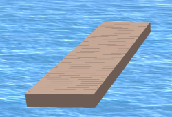 24-Foot Wood Dock